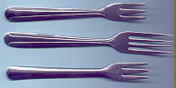 Premium Stainless Steel Oyster & Cocktail Forks - 3-Tine Seafood Forks (5.75