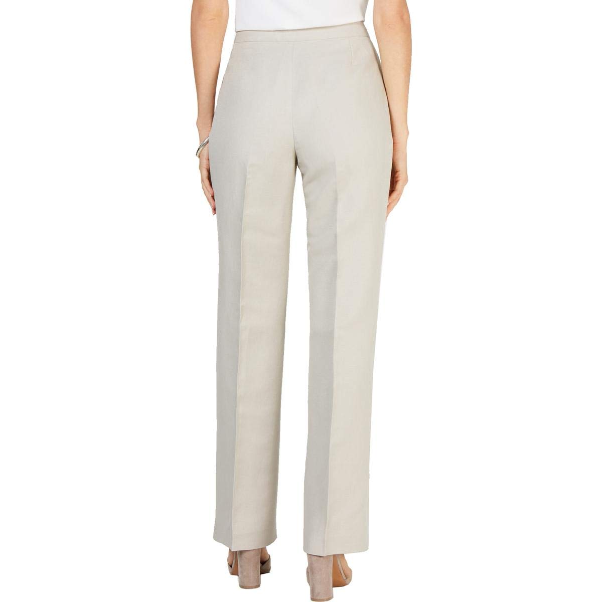 Kasper Women's Linen Pants - Soft & Breathable High Waisted Wide Leg Trousers for Summer | Casual Office Wear & Vacation Outfits