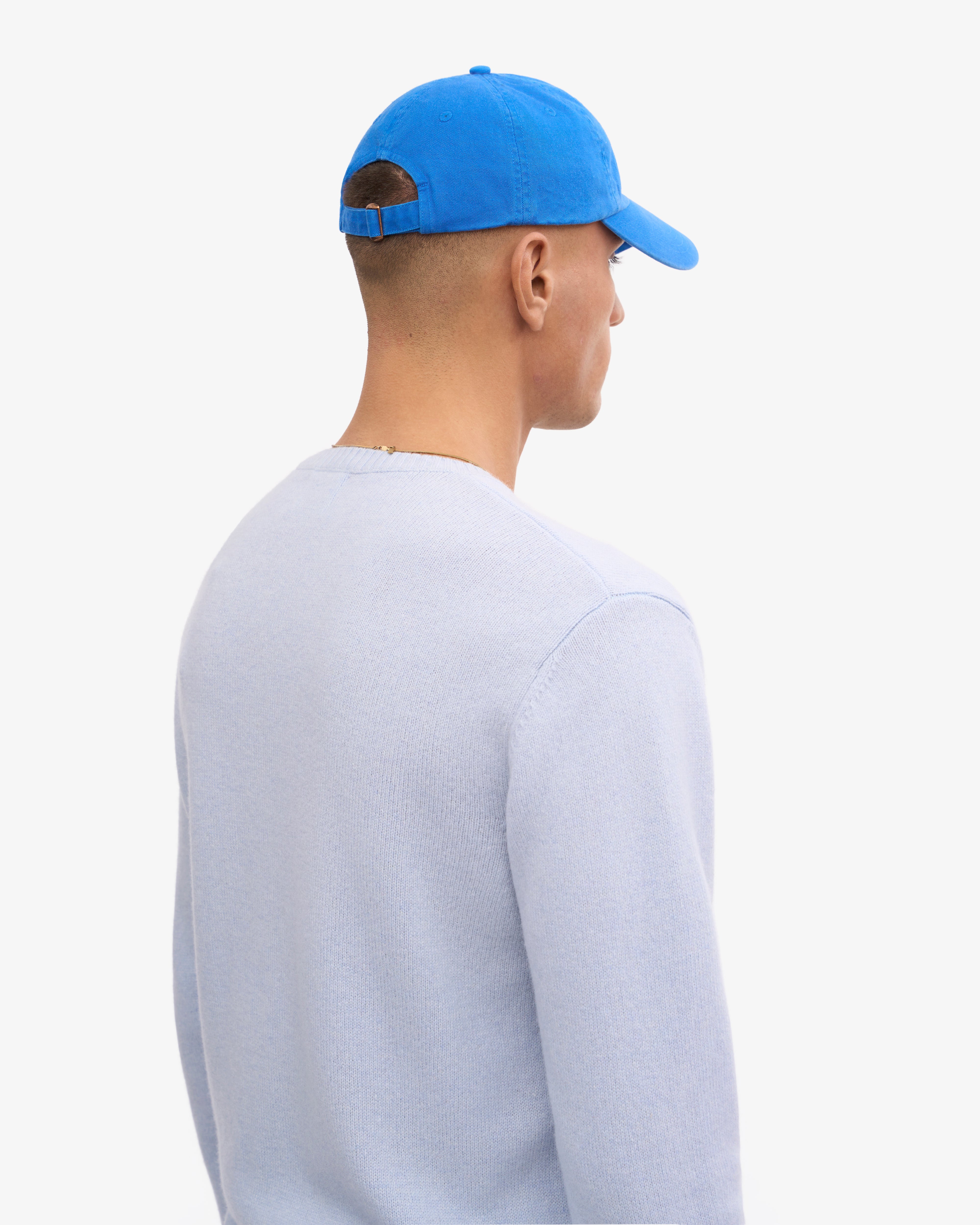 Organic Cotton Cap for Men & Women - Soft & Breathable Pacific Blue Hat for Outdoor Activities, Sports & Casual Wear