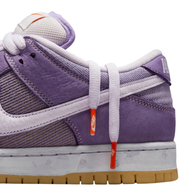 Nike SB Dunk Low Pro ISO Lilac Corduroy Skate Shoes - Comfortable & Stylish Sneakers for Men and Women - Perfect for Skateboarding, Casual Wear & Street Fashion