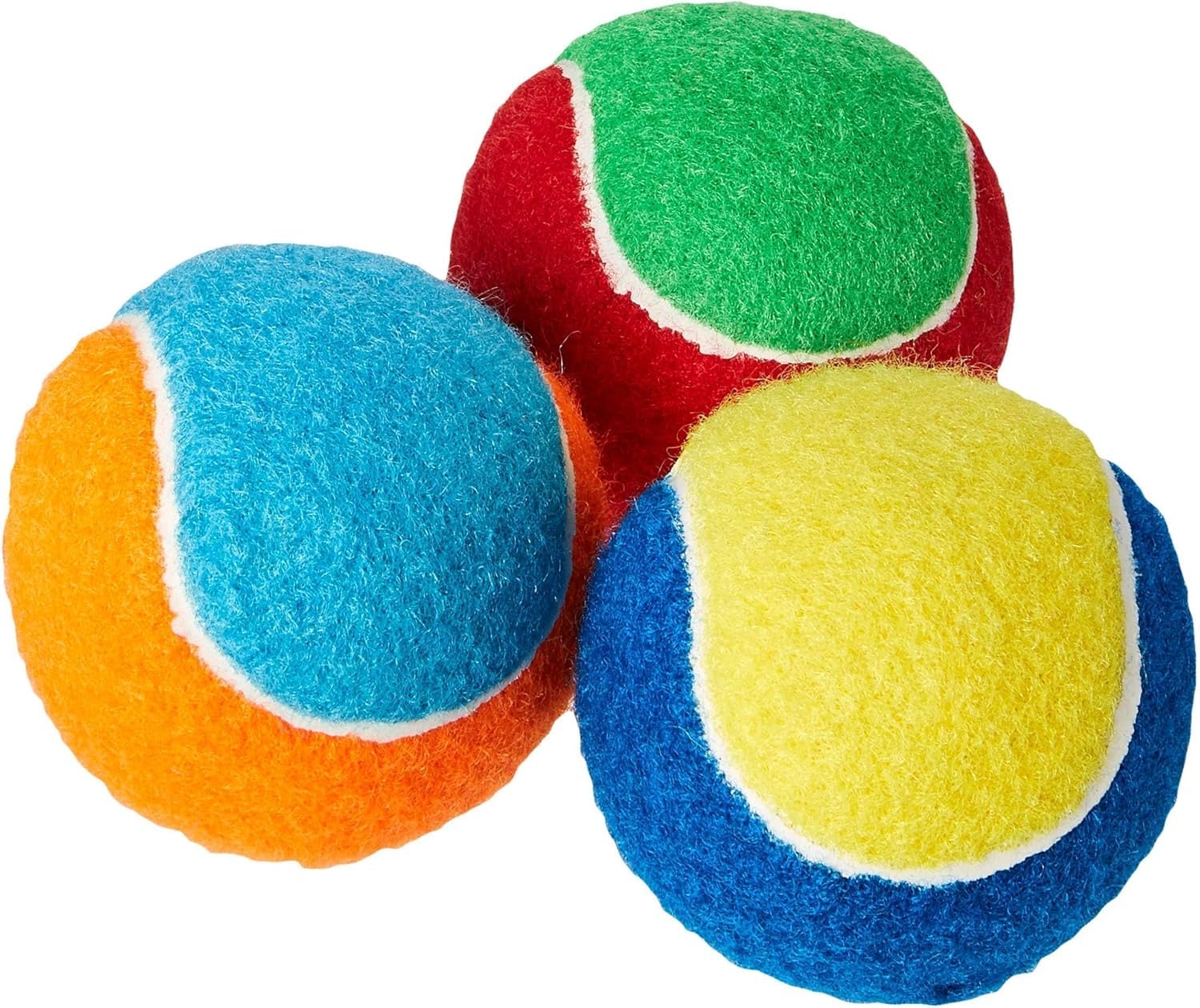 Petface Super Tennis Balls for Dogs - Durable Chew-Proof Fetch Toy for Large & Small Breeds - Perfect for Outdoor Play, Training & Exercise