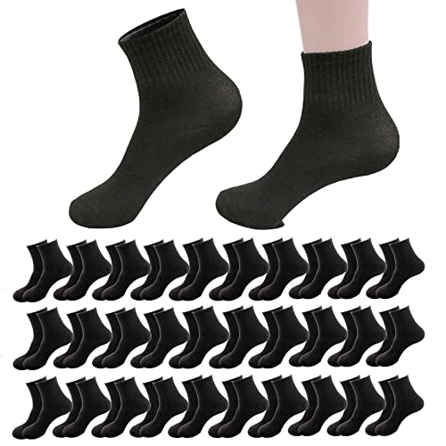 30 Pairs Black