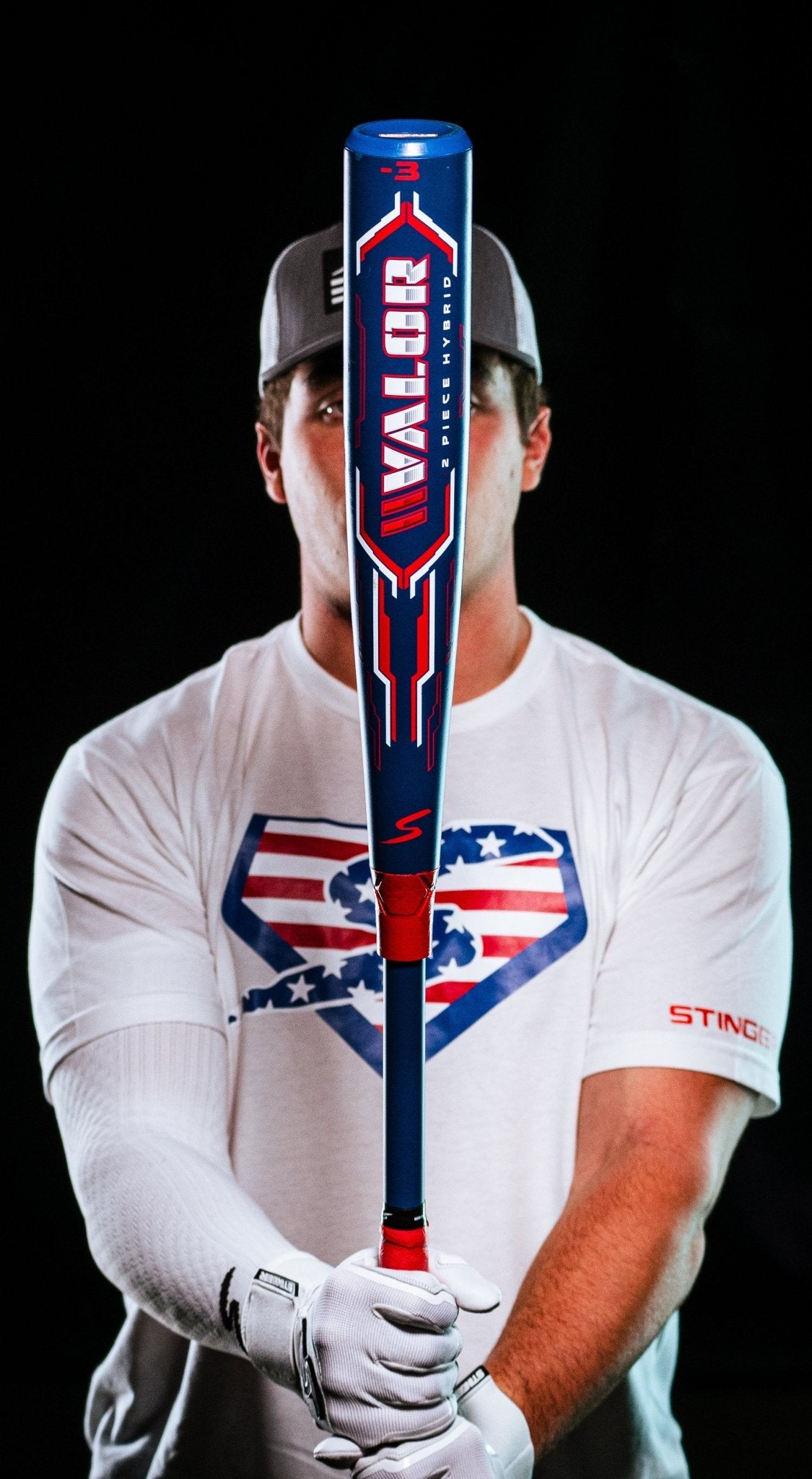 Valor Hybrid BBCOR Certified Baseball Bat - High Performance 3 Drop for Power Hitters | Perfect for League Games, Training & Home Practice