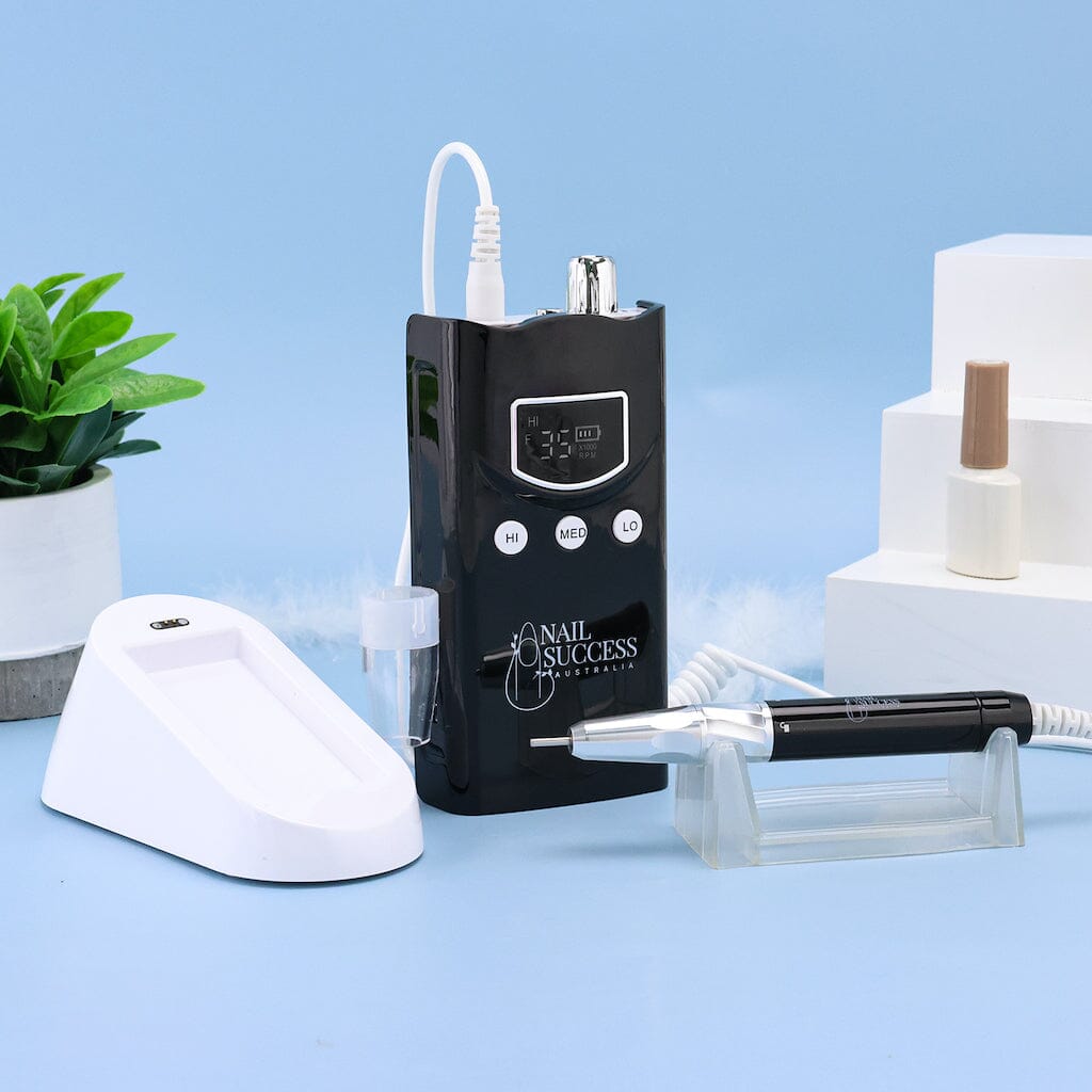 Professional Ultra Smart E-File Electric Nail Drill - Cordless Rechargeable Manicure Pedicure Kit for Salon & Home Use, Perfect for Nail Art, Acrylics & Gel Extensions