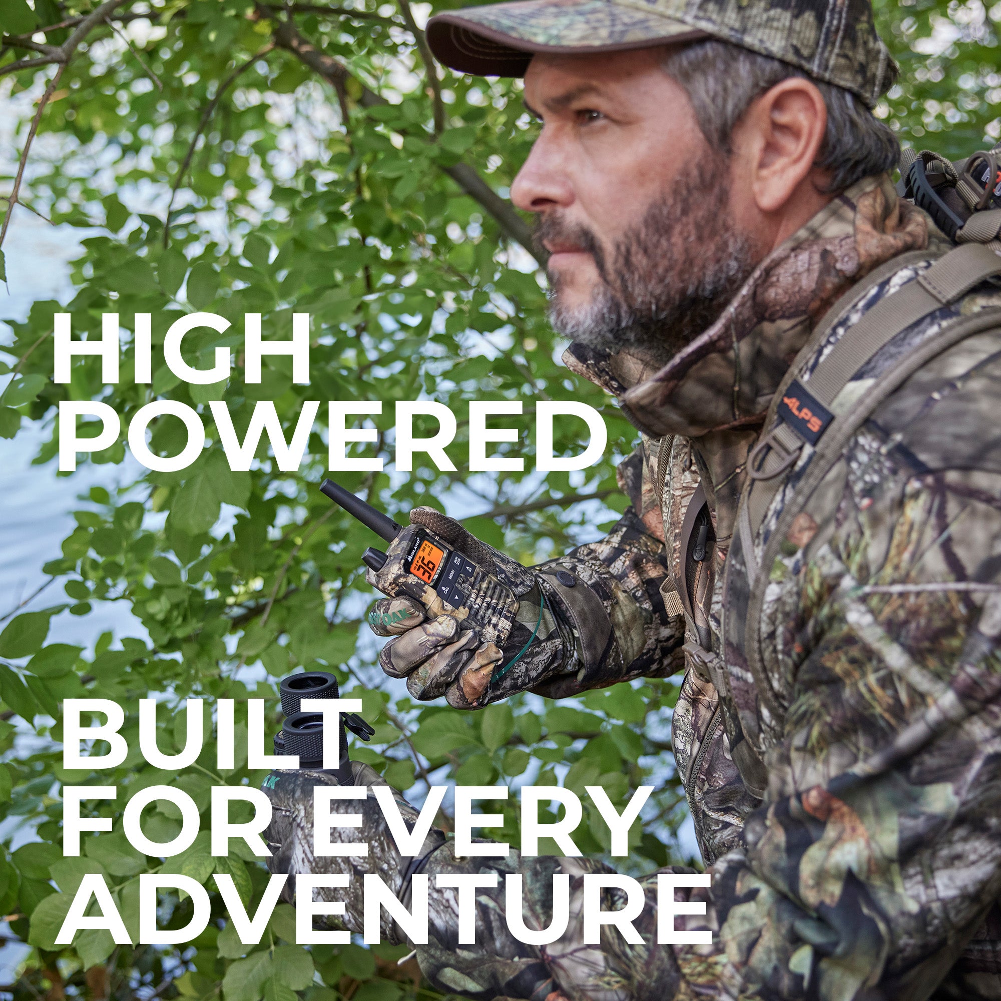 T295 X Talker® GMRS Two-Way Radio 2 Pack - Camouflage Design for Outdoor Adventures, Hunting, Hiking & Emergency Communication (T295VP4)
