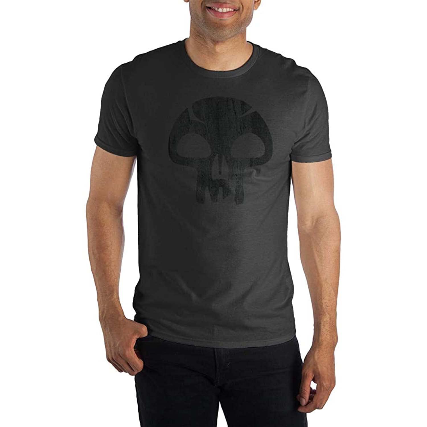 Magic: The Gathering Mana Skull Graphic T-Shirt - MTG Gamer Tee for Men & Women - Perfect for Gaming Conventions, Cosplay & Casual Wear