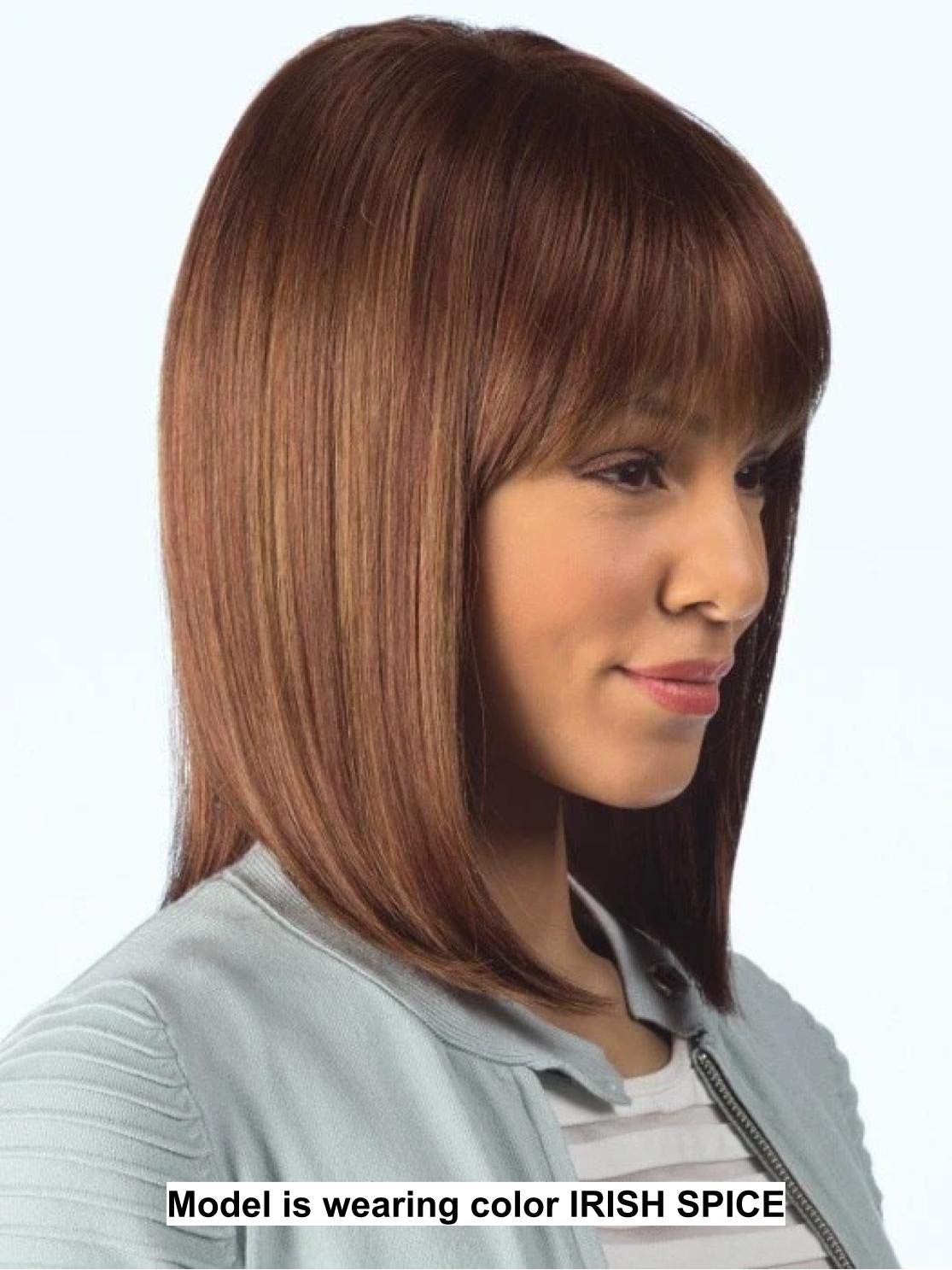 Amore Tatum Wig Bundle - 5 Items (Creamy Toffee) | Includes Christy's Wigs Q&A Booklet, Travel Size Wig Shampoo (2oz), Wig Cap & Wide Tooth Comb | Perfect for Cosplay, Costume Parties & Everyday Styling