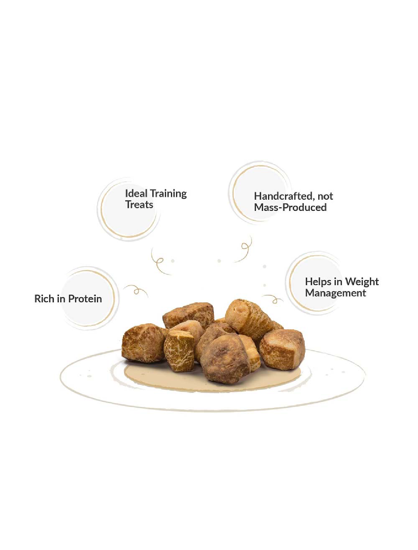 Organic Himalayan Cheese Dog Treats - Dogsee Chew Puffies 70g | Healthy Natural Snacks for Small & Large Dogs | Training Rewards & Dental Chews