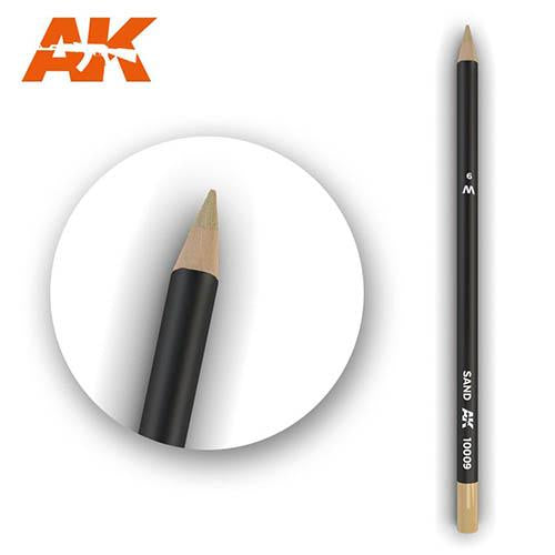 AK Interactive AK10009 Weathering Pencil Sand - Realistic Model Weathering Effects for Dioramas, Miniatures & Scale Models - Perfect for Military, Railway & Historical Scenes