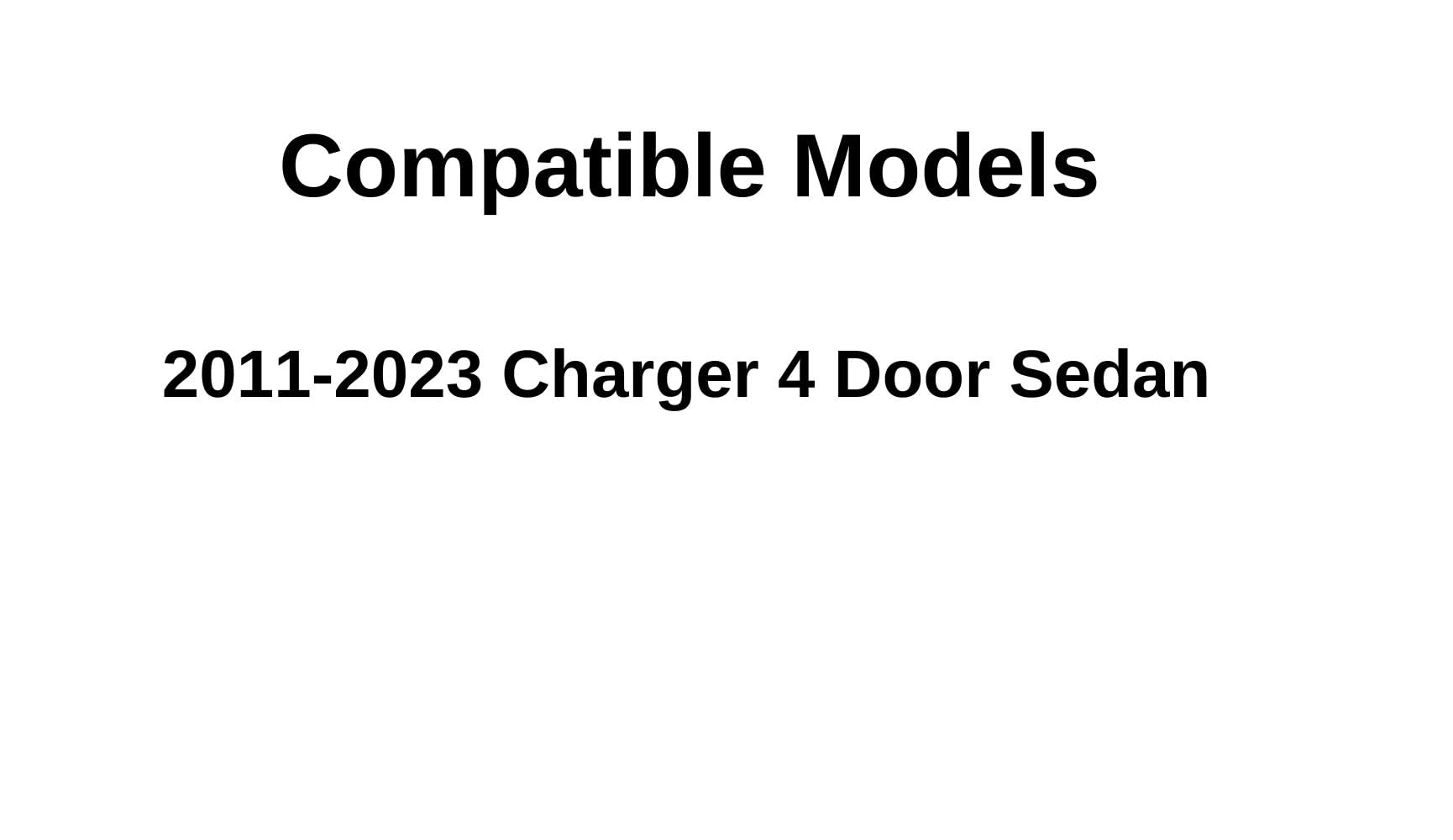 Replacement Passenger Right Side Rear Door Window Glass for Dodge Charger 2011-2023 - Perfect Fit for Car Window Repair & Auto Glass Replacement