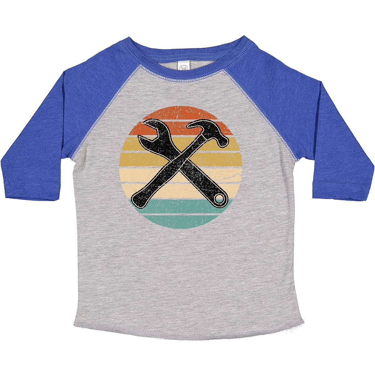Inktastic Mechanic Tool Set Toddler T-Shirt - Funny Handyman Kids Tee for Boys & Girls - Perfect for DIY Projects, Pretend Play & Car Enthusiasts