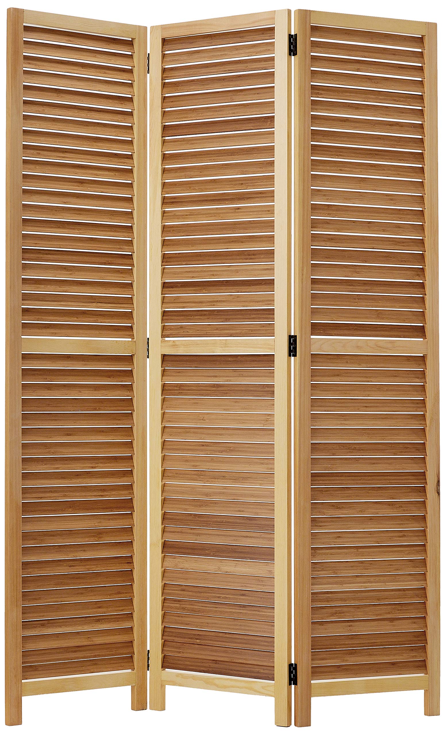 Brown Large Screen Gems Room Divider - Privacy Partition for Home, Office & Studio - Perfect for Open Spaces, Room Separation & Decoration