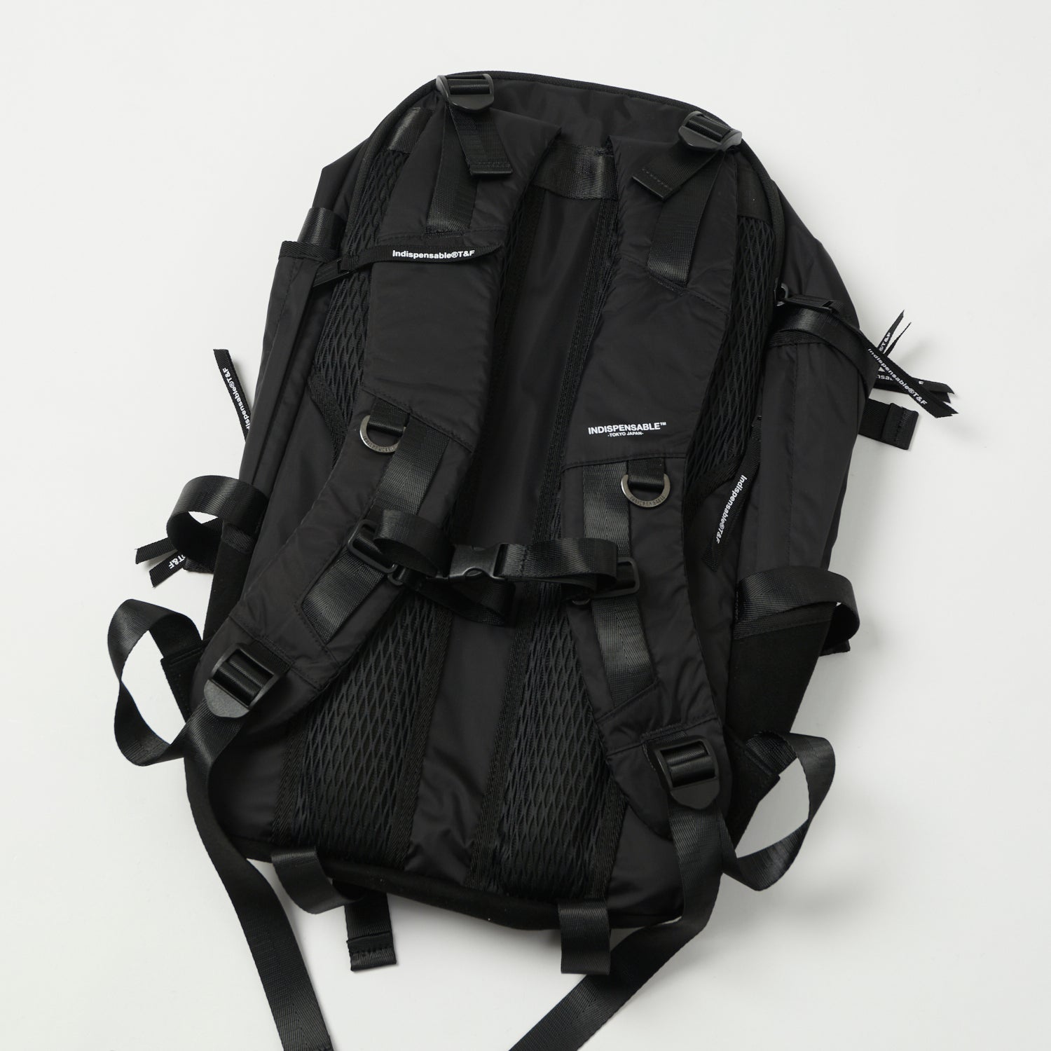 Indispensable IDP Backpack Brill+Econyl - Eco-Friendly Waterproof Travel Backpack for Work & Outdoor Adventures (Black)