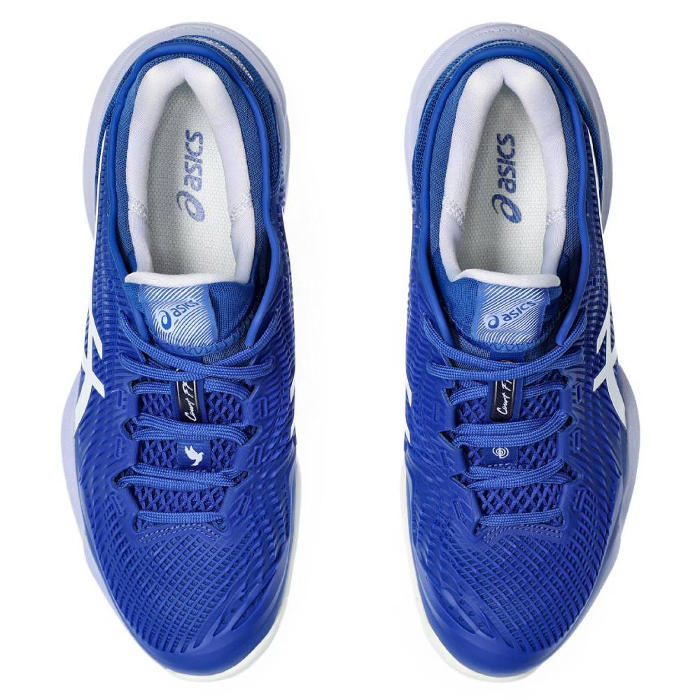 ASICS Court FF 3 Novak Men's Tennis Shoes - Lightweight Performance Sneakers for Hard Court Play (Blue) | Perfect for Competitive Matches & Training Sessions