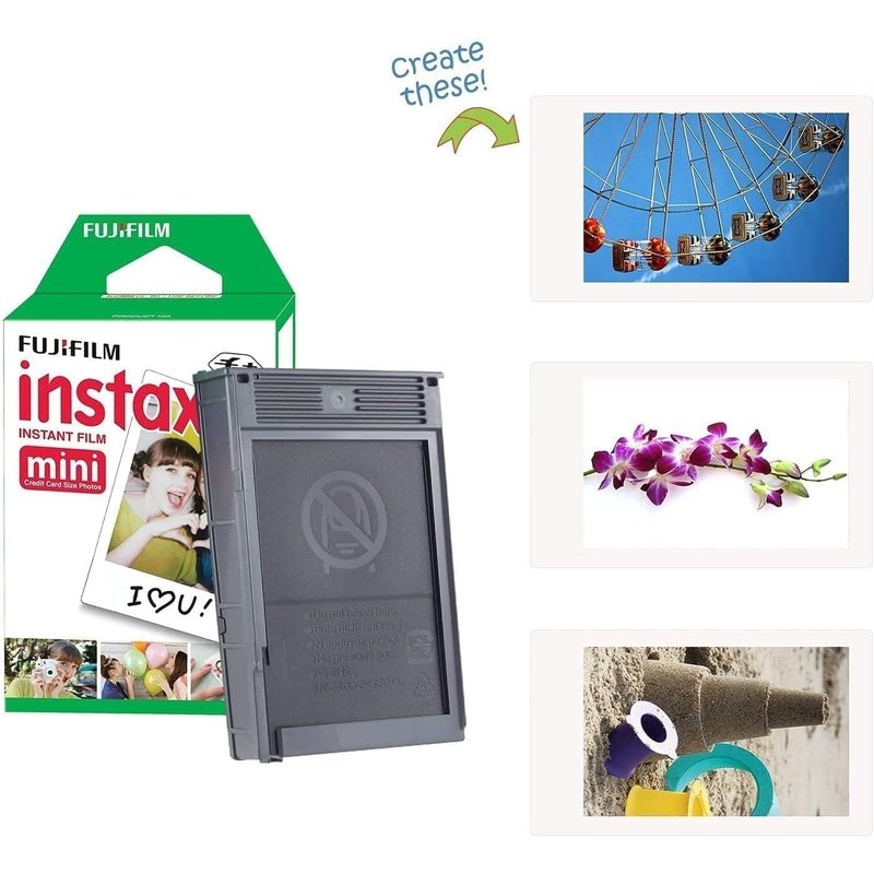 Fujifilm Instax Mini 12 Instant Camera Bundle with Film & Accessories - Perfect for Parties, Travel & DIY Photo Gifts