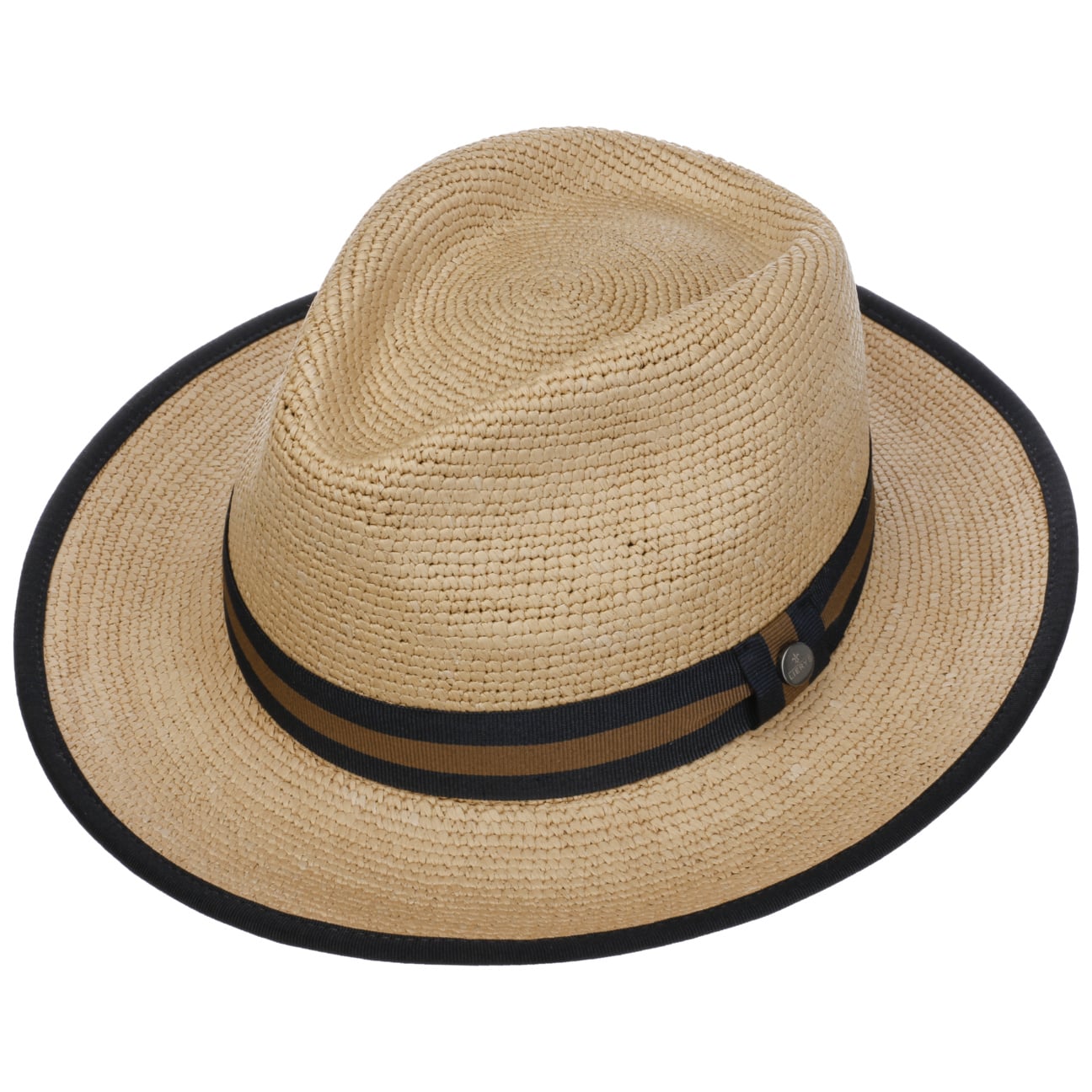 Lierys Handmade Crochet Panama Hat for Men & Women - Breathable Summer Sun Hat for Beach, Travel, and Outdoor Activities