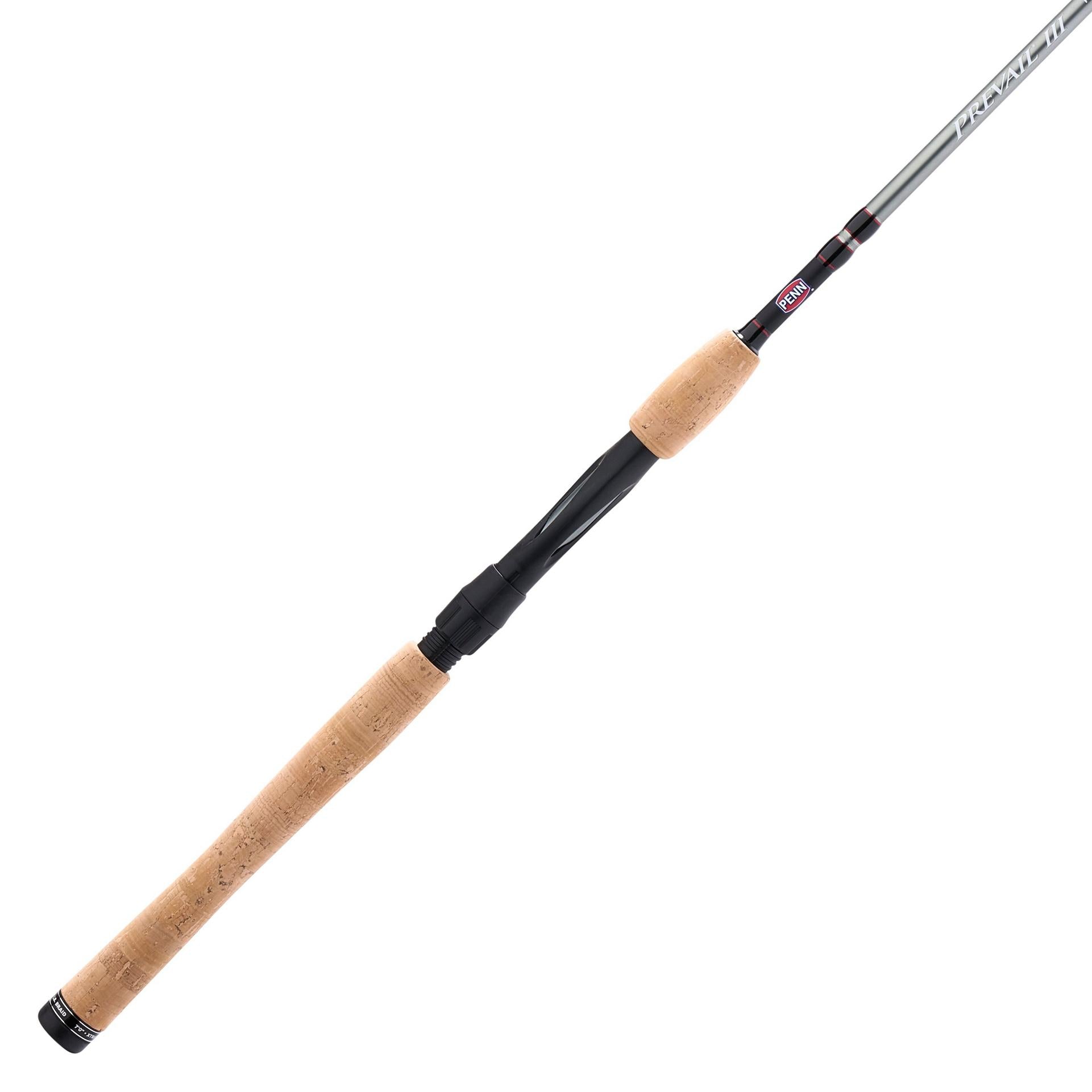 Prevail® III Inshore Spinning Rod - Lightweight Saltwater Fishing Rod for Bass, Trout & Redfish - Perfect for Kayak, Pier & Shoreline Fishing