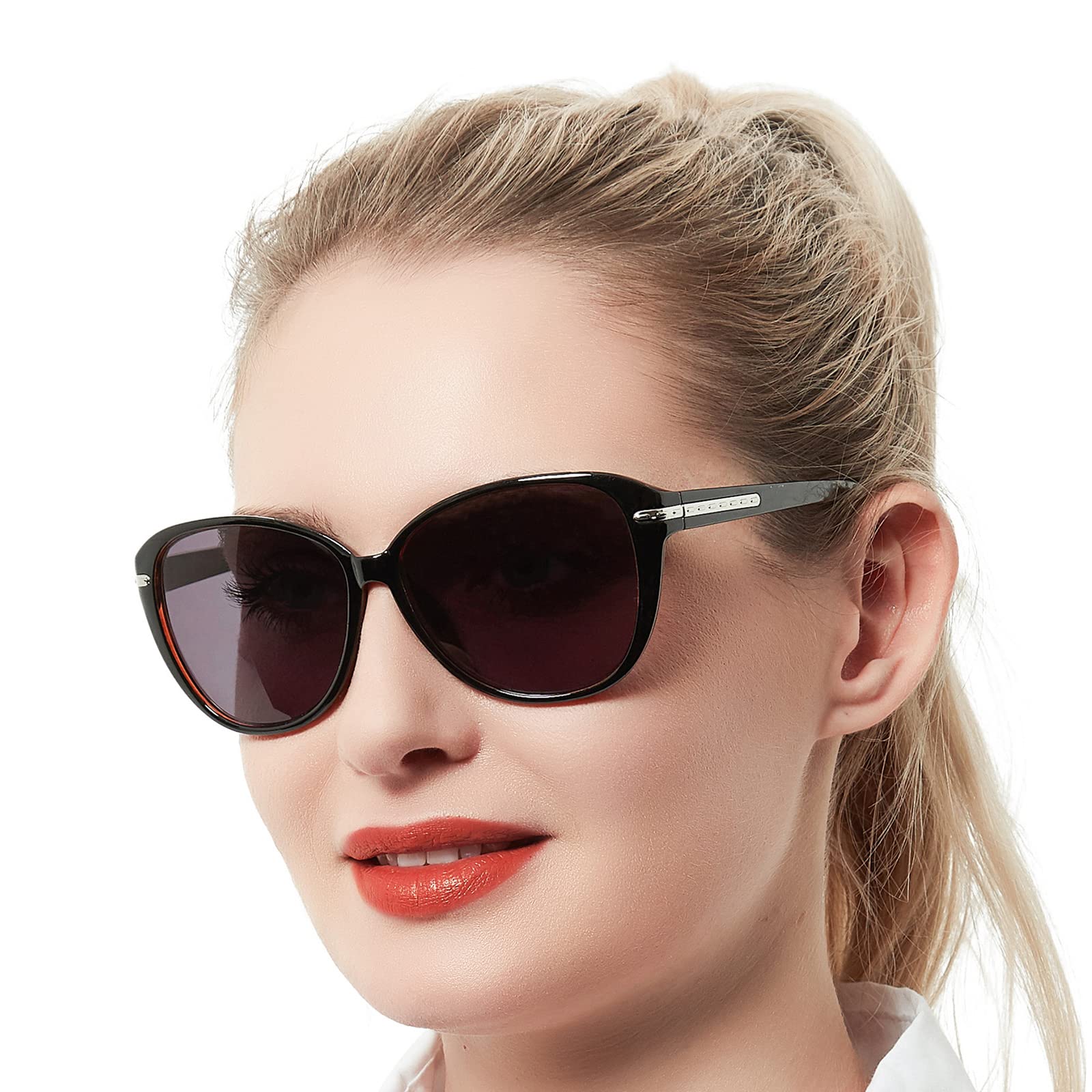 Stylish Blue Light Blocking Reading Glasses for Women - 1.0 to 4.0 Magnification, Trendy Brown Leopard Frame (2.50 Strength) - Perfect for Computer Work, Outdoor Reading & Digital Eye Strain Relief