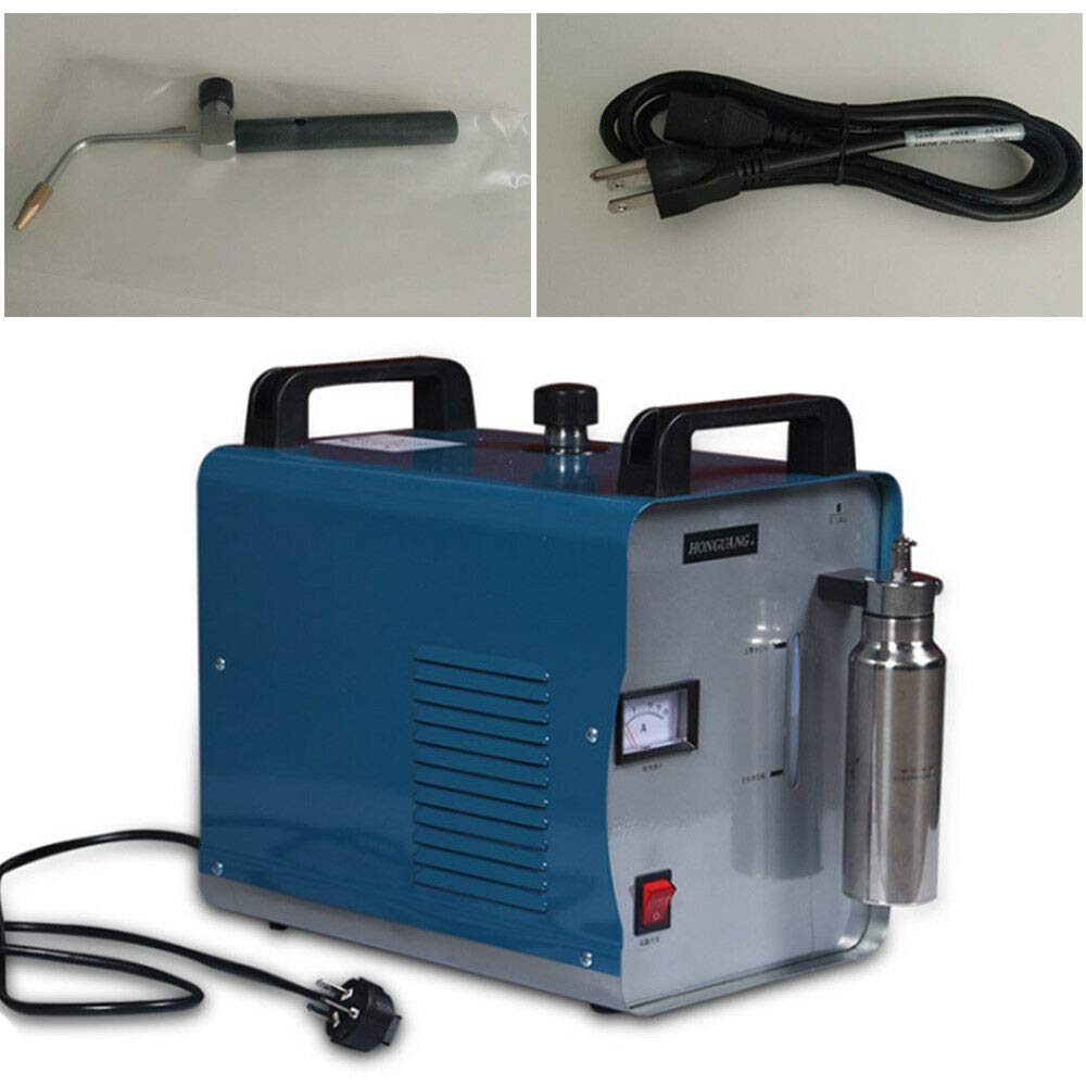 CNCEST 400W Blue Acrylic Polisher & Oxygen Hydrogen Water Welding Machine - 95L/H Flow Rate - H180 Height - Perfect for Jewelry Making, Metal Fabrication & DIY Projects