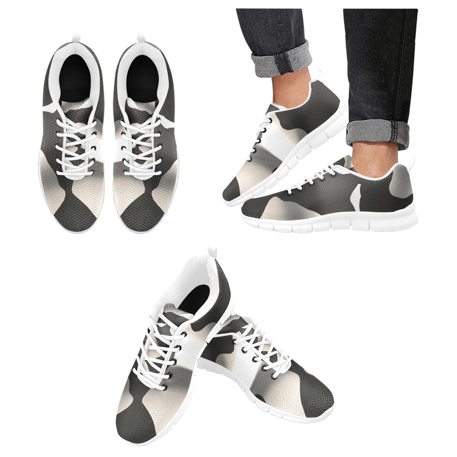**ANANGTEE Women's Fashion Sneakers - Lightweight Breathable Slip-On Walking Shoes with Arch Support, Non-Slip Sole for Casual Wear, Tennis & Daily Comfort**    *(Perfect for Walking, Gym, Travel & Everyday Errands - Stylish & Supportive Footwear for Active Women)*