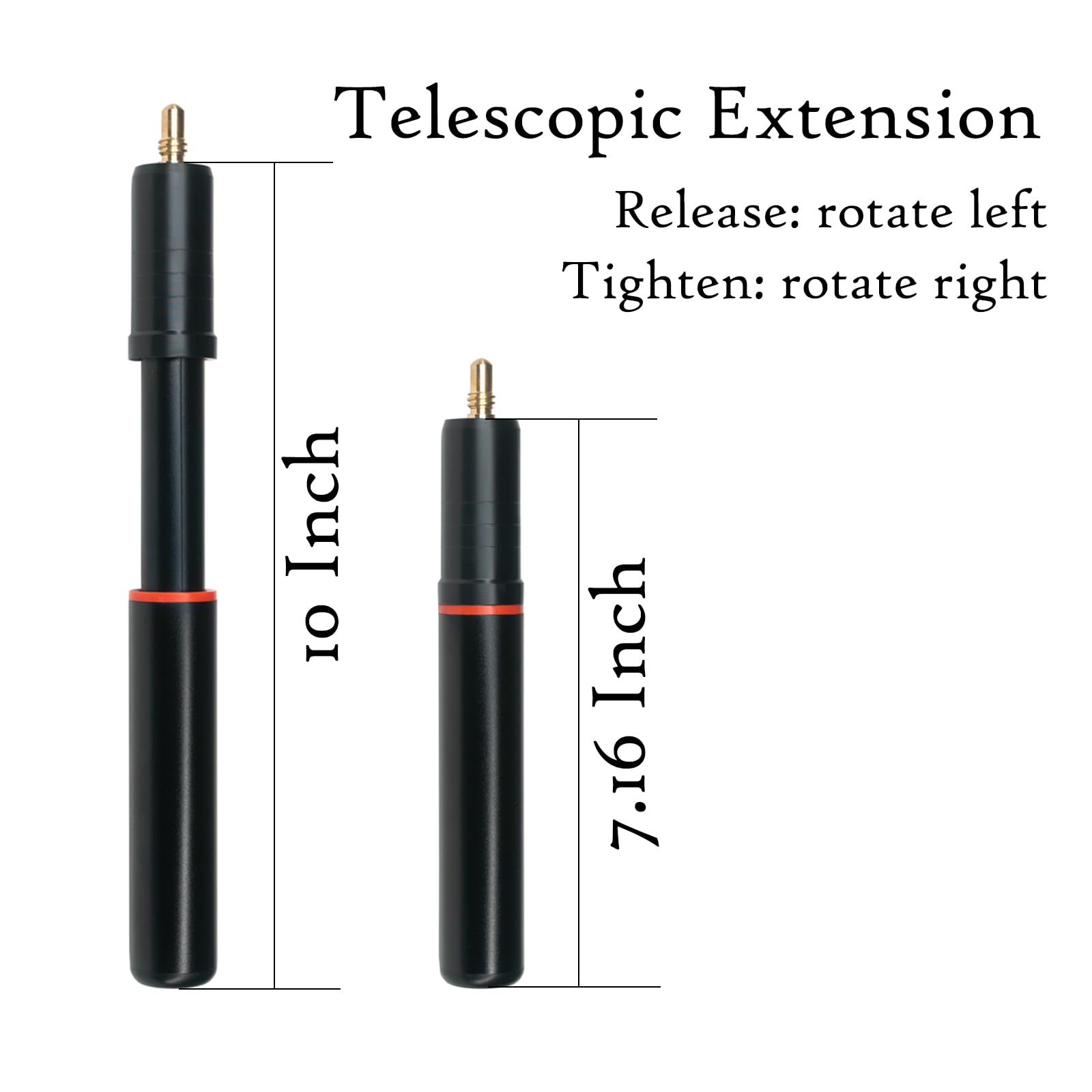 Premium Carbon Fiber Pool Cue Stick - 11.8mm/12.5mm Low Deflection Professional Billiard Cue with Protective Case | Ideal for Tournament Play & Home Game Rooms