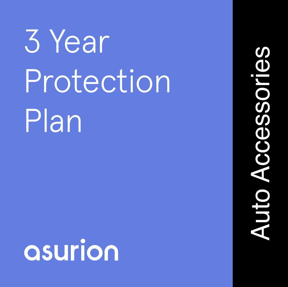 ASURION 3-Year Auto Accessories Protection Plan ($125-$149.99) - Extended Warranty for Car Electronics & Accessories - Perfect for GPS, Dash Cams & Audio Systems