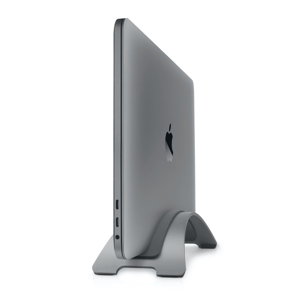 Twelve South BookArc Stand for MacBook & MacBook Pro with USB-C - Space-Saving Vertical Laptop Holder for Home & Office Desk Organization