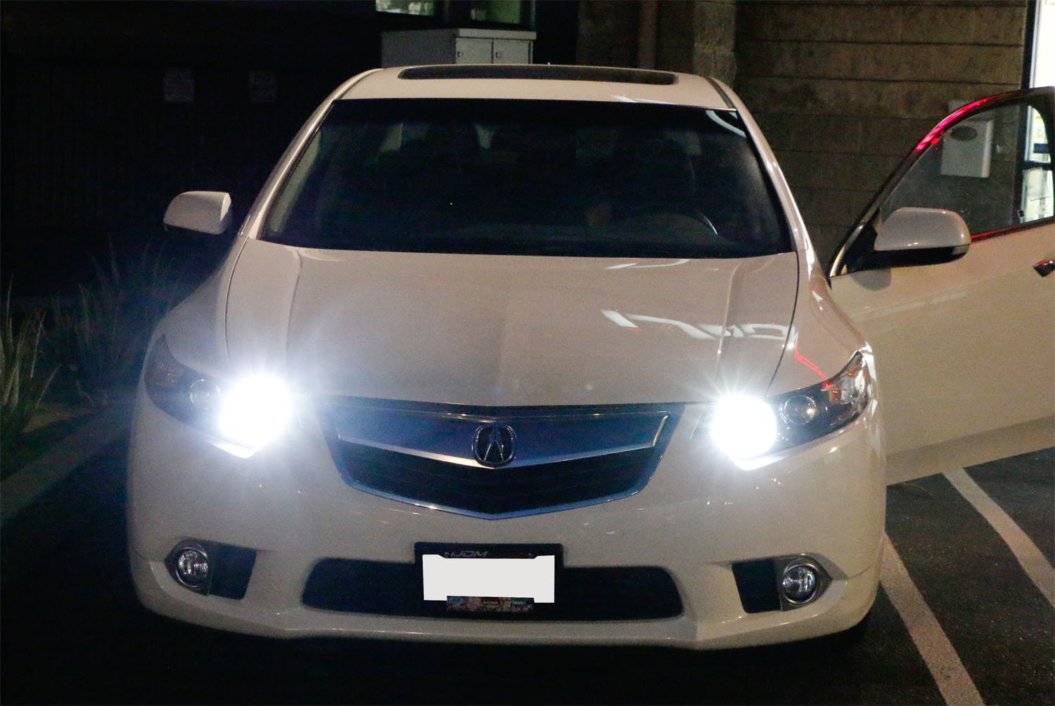 15 SMD LED High Beam Daytime Running Light Kit for Acura ILX TSX MDX TL RL & Honda Vehicles - Upgrade Your Car's Visibility and Style for Day & Night Driving