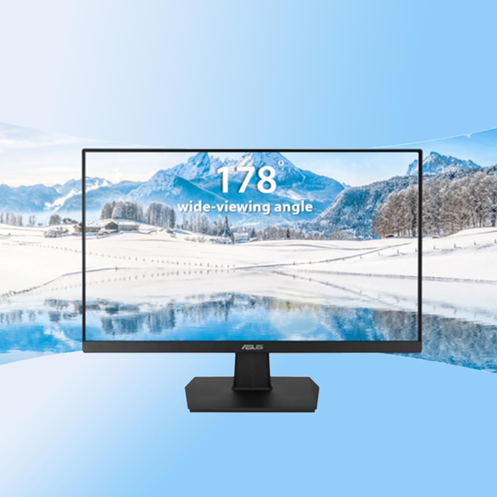 ASUS 24 Inch Full HD 1080p Computer Monitor with Eye Care Technology - 90LM0560-B011B0 for Home Office, Gaming, and Professional Work
