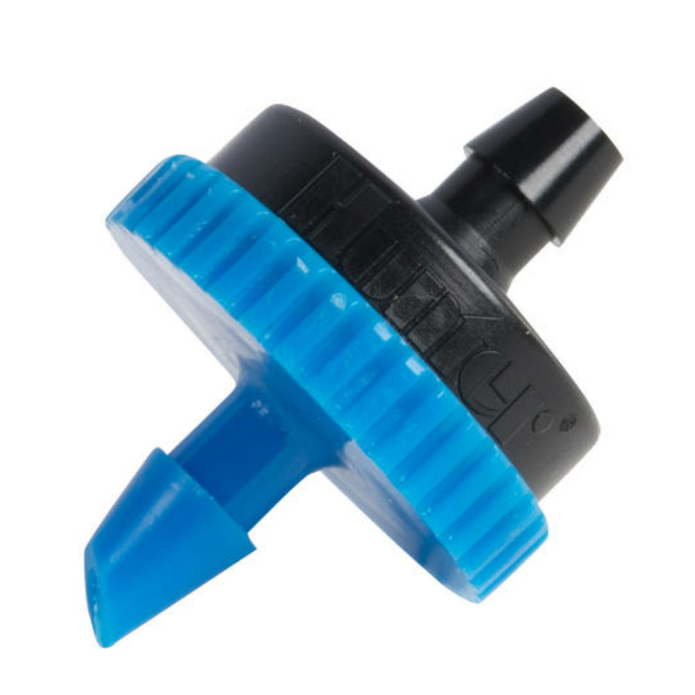 Hunter HE 050 B 100 0.5 GPH Self-Piercing Barb Drip Emitter (Blue) - Perfect for Irrigation Systems, Garden Watering & Hydroponics