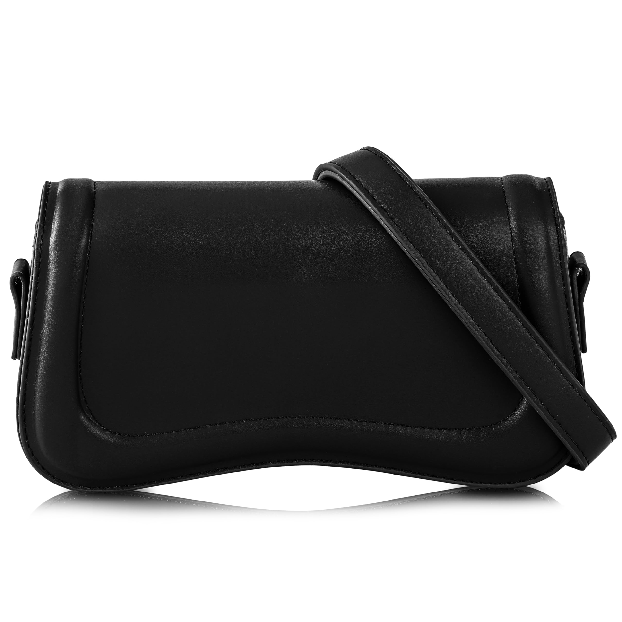 Stylish PU Leather Shoulder Bag for Women - Elegant Crossbody Handbag Purse for Party, Prom, Wedding & Daily Use | Fashionable Designer Handbag for Work, Travel & Special Occasions