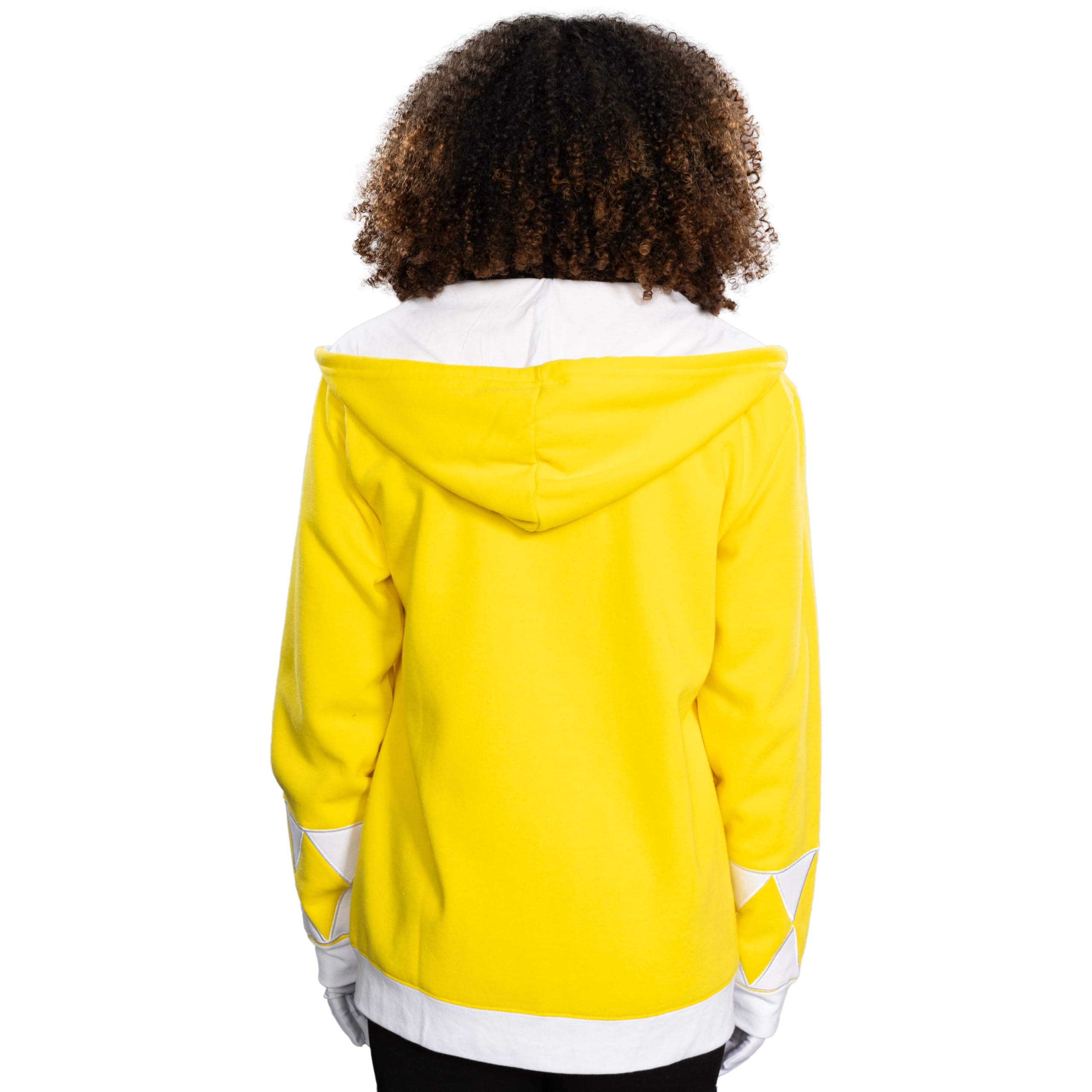 Power Rangers Hooded Costume Sweatshirt for Kids & Adults - Official Licensed Character Hoodie for Halloween Cosplay, Birthday Parties & Themed Events