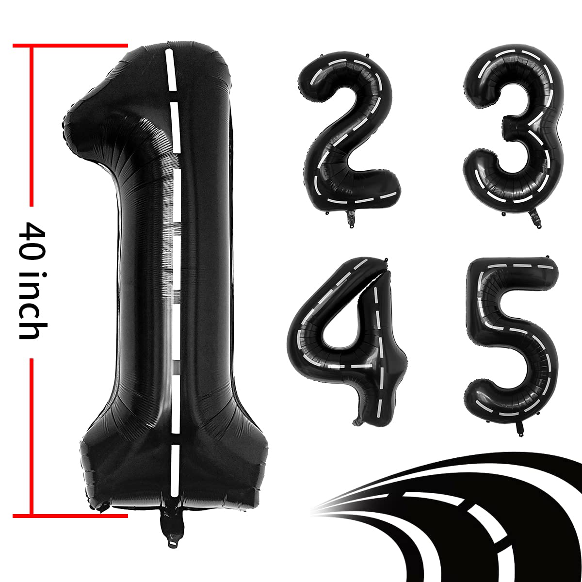 134pcs Race Car Balloons Birthday Party Decorations for Boys - Racing Theme Party Supplies, Happy Birthday Balloon Garland Kit, Vroom Party Decor for Kids | Perfect for Race Car Themed Birthday Parties, Baby Showers & Decorations