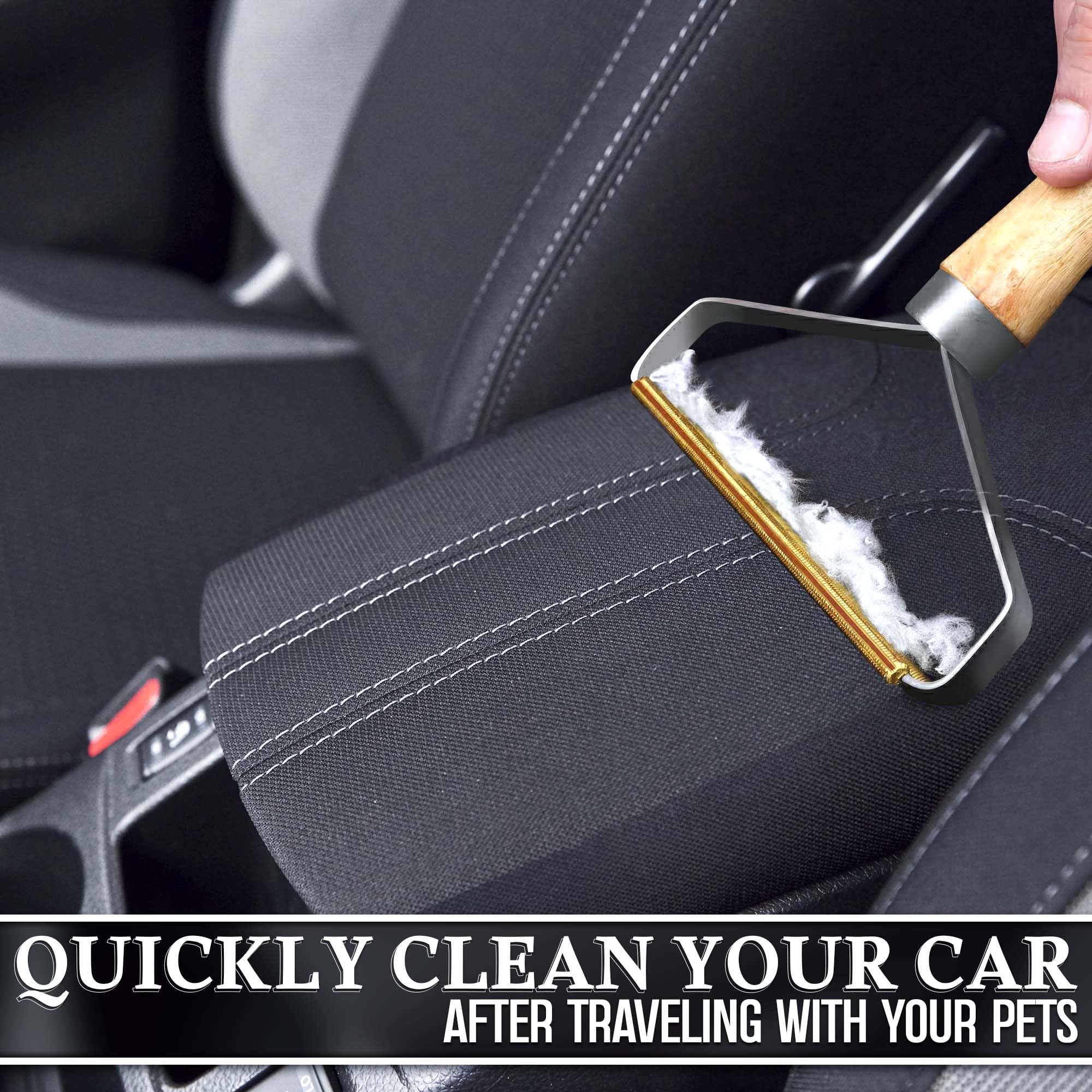 2-Pack Reusable Pet Hair Remover Roller - Lint Brush for Clothes, Couch, Blanket & Car Upholstery - Effective Fur Removal Tool for Pet Owners & Home Cleaning (Perfect for Travel, Office & Daily Use)