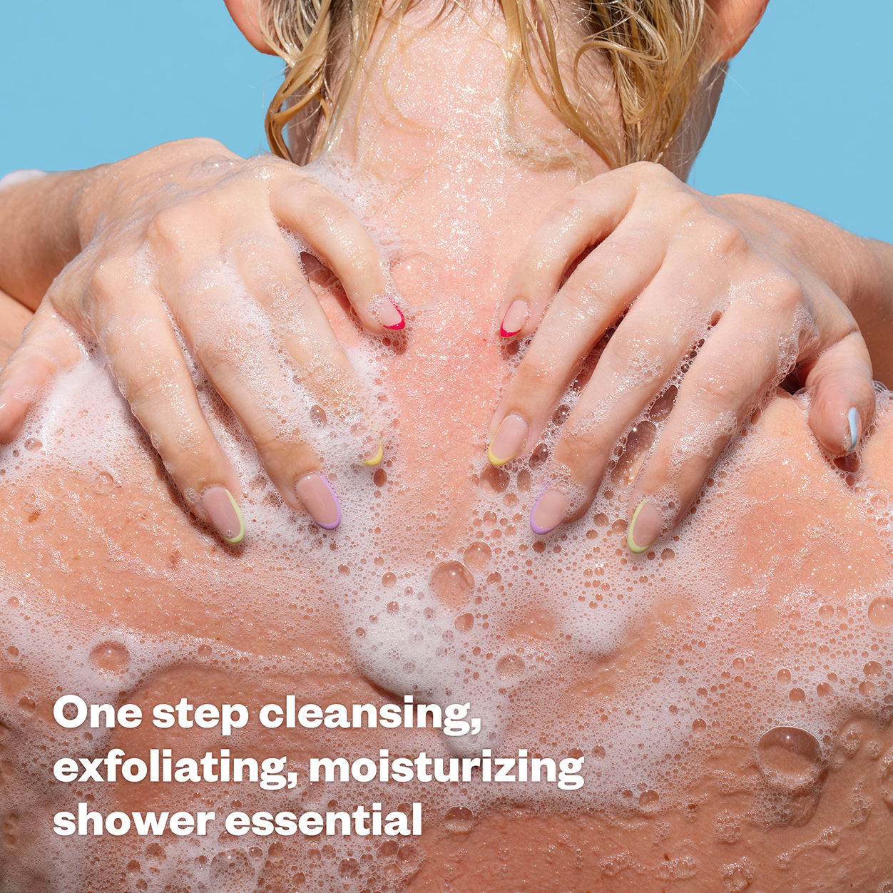AHA & Enzyme Exfoliating Body Wash for Smooth Skin - Gentle Cleansing & Dead Skin Removal - Perfect for Daily Shower & Post-Workout Refreshment