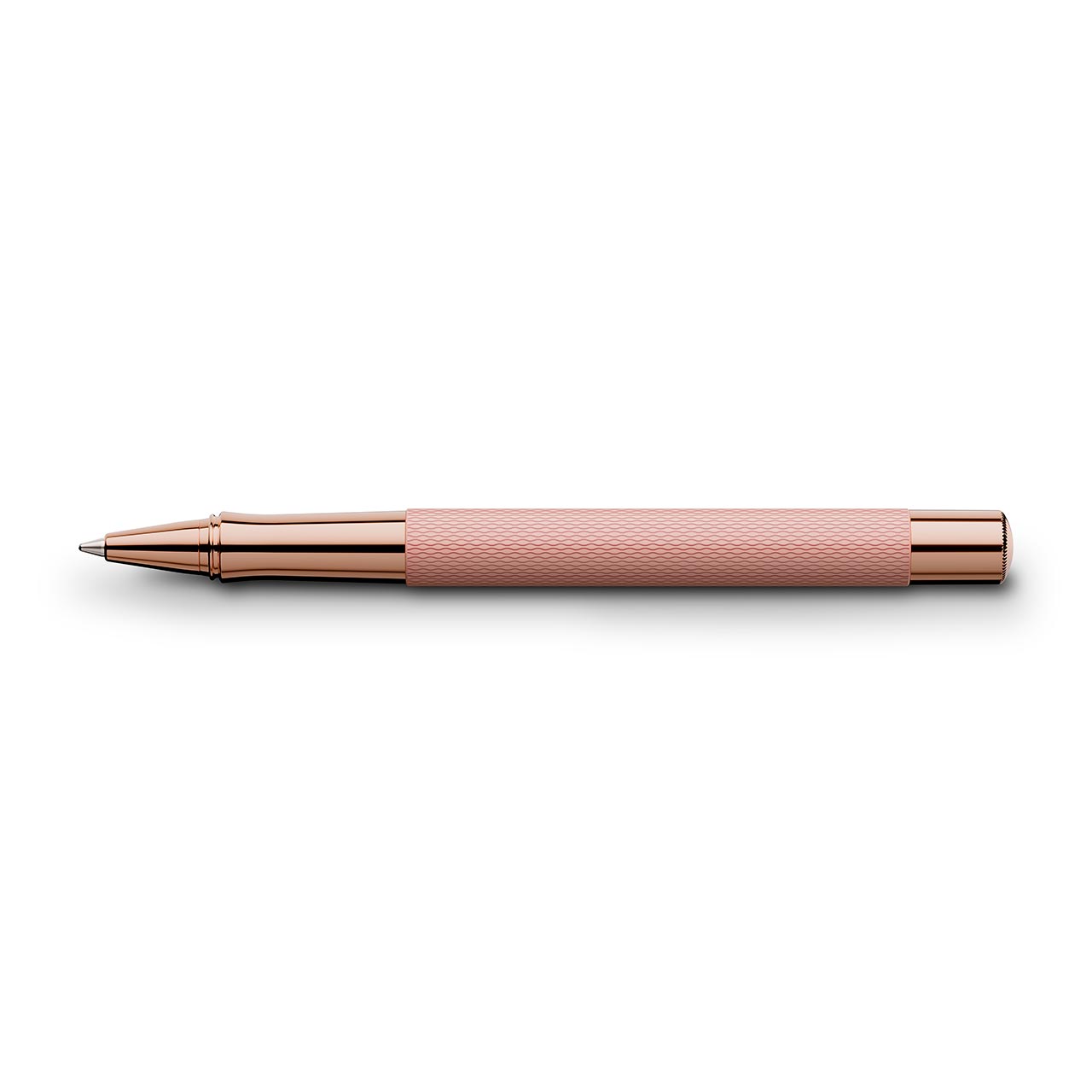 Faber-Castell Guilloche Rose Gold Fountain Pen - Elegant Writing Instrument for Calligraphy, Journaling & Gift Giving