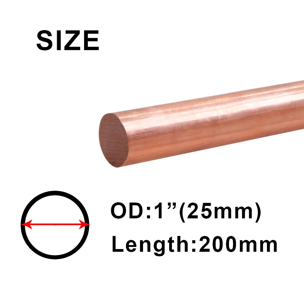 Ququyi 99.9% Pure Copper Round Rod 1