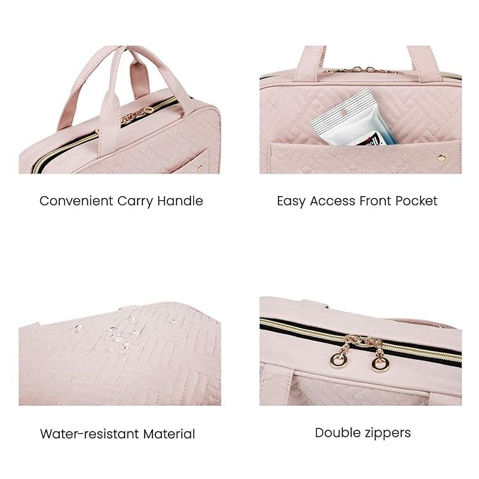 AVENUX Waterproof Hanging Toiletry Bag for Travel - Medium Size for Cosmetics & Toiletries