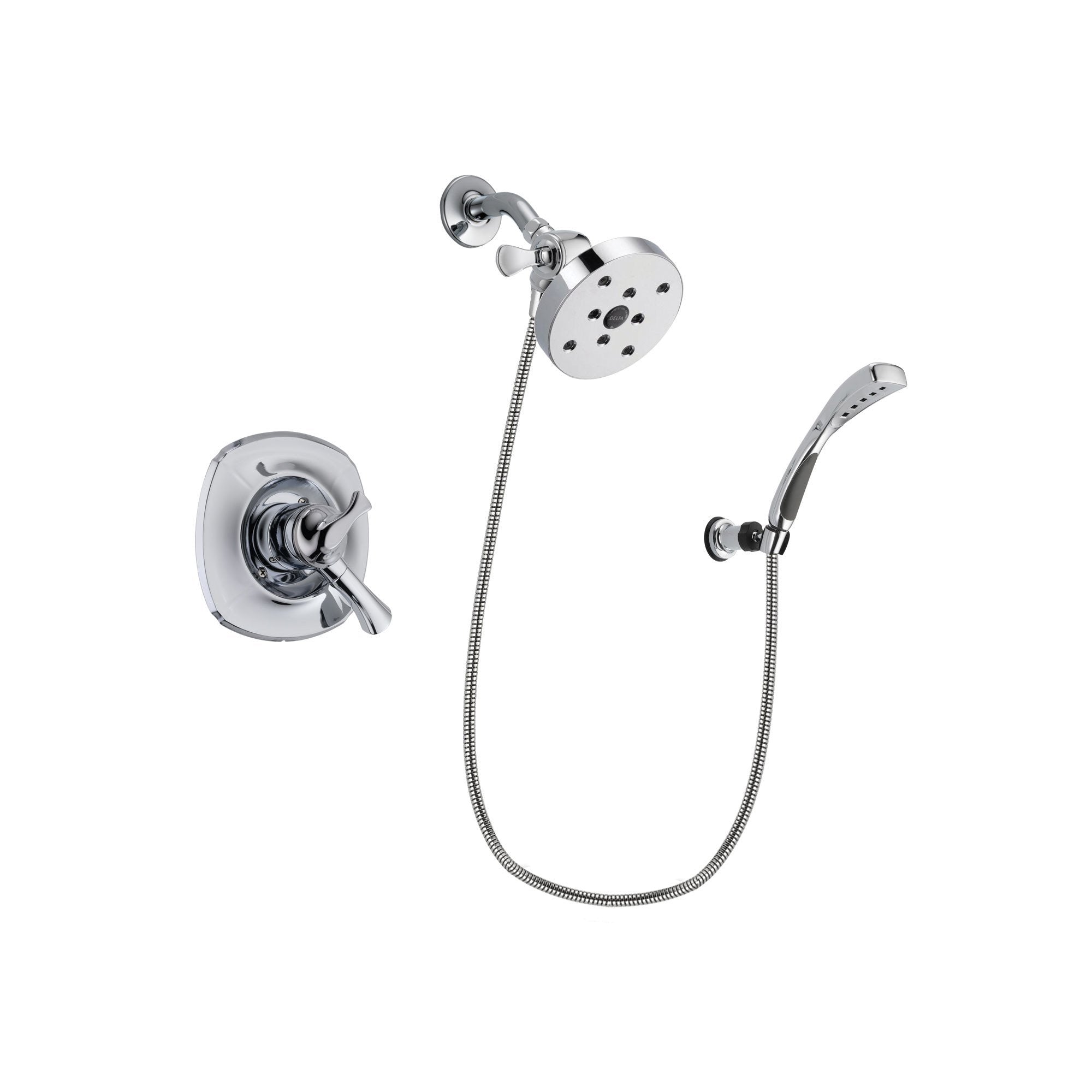 Delta Addison Chrome Finish Dual Control Shower Faucet System with 5.5