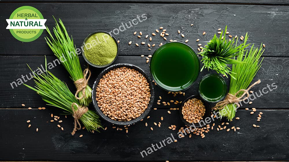 Organic Wheatgrass Powder for Weight Loss, Skin & Hair Care - 100g | Detox, Glowing Skin Mask, Immunity Booster | Smoothies, Juices & Wellness Drinks