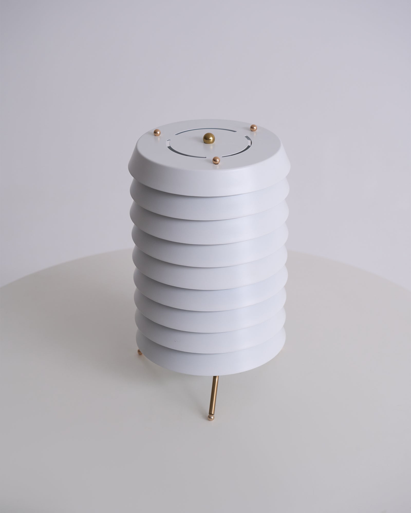 Baltic Tower Table Lamp - Modern LED Desk Light for Home Office, Bedroom & Living Room - Stylish Nightstand Lighting for Reading & Decor