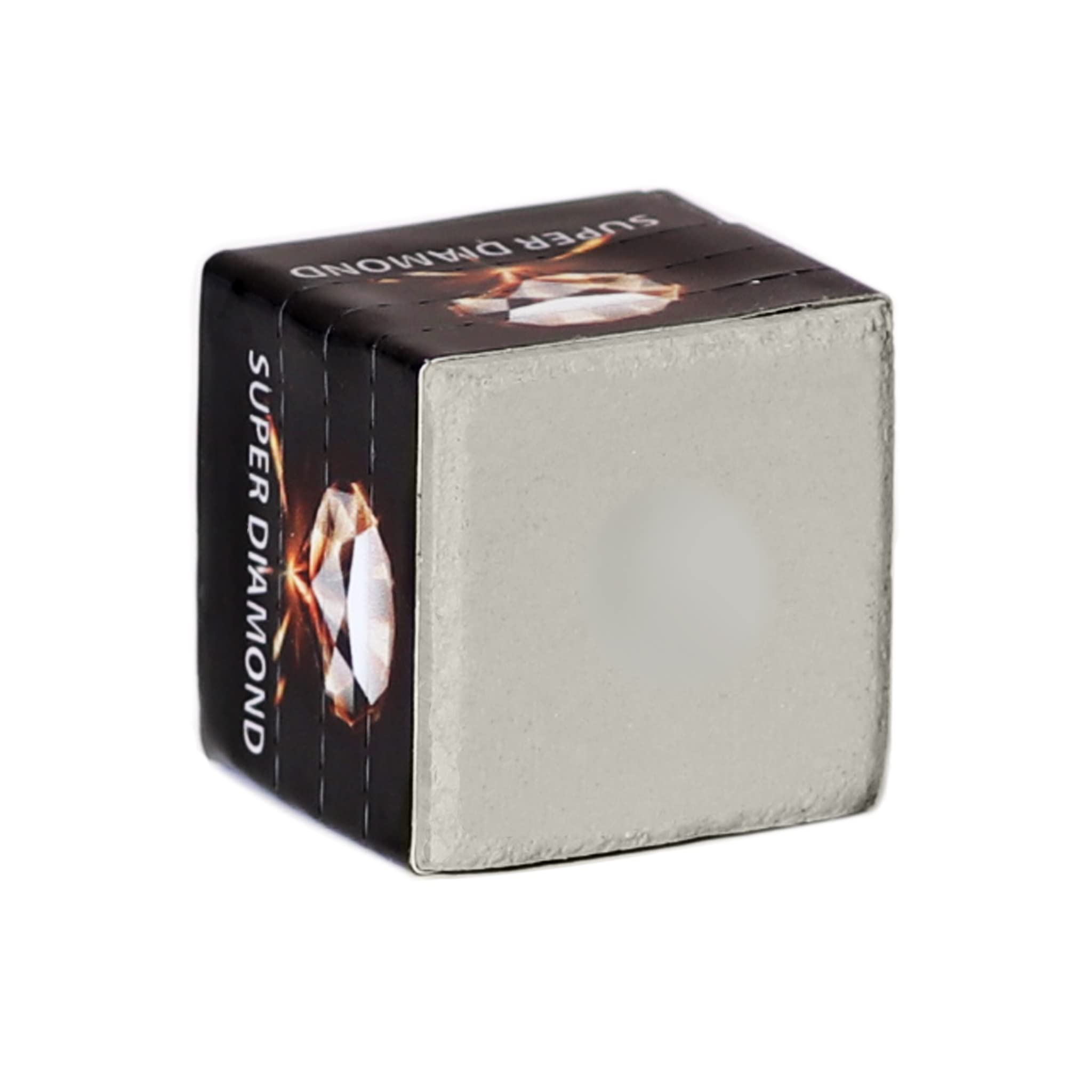 Premium Super Diamond Billiard Chalk - Grey - High Grip Pool Cue Chalk for Professional & Recreational Play - Perfect for Bars, Game Rooms & Home Pool Tables