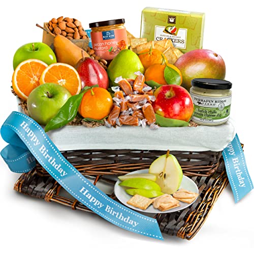 Premium Fresh Fruit Gift Basket - Perfect for Birthday Celebrations, Anniversaries & Special Occasions