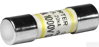 AEO 10.3x38 GpV Solar Fuse 40Amp - 800VDC @ 20kA, 275VAC @ 10kA - IEC 61730-2 Certified - High Voltage Solar Panel Protection Fuse for PV Systems, Solar Inverters, and Renewable Energy Applications
