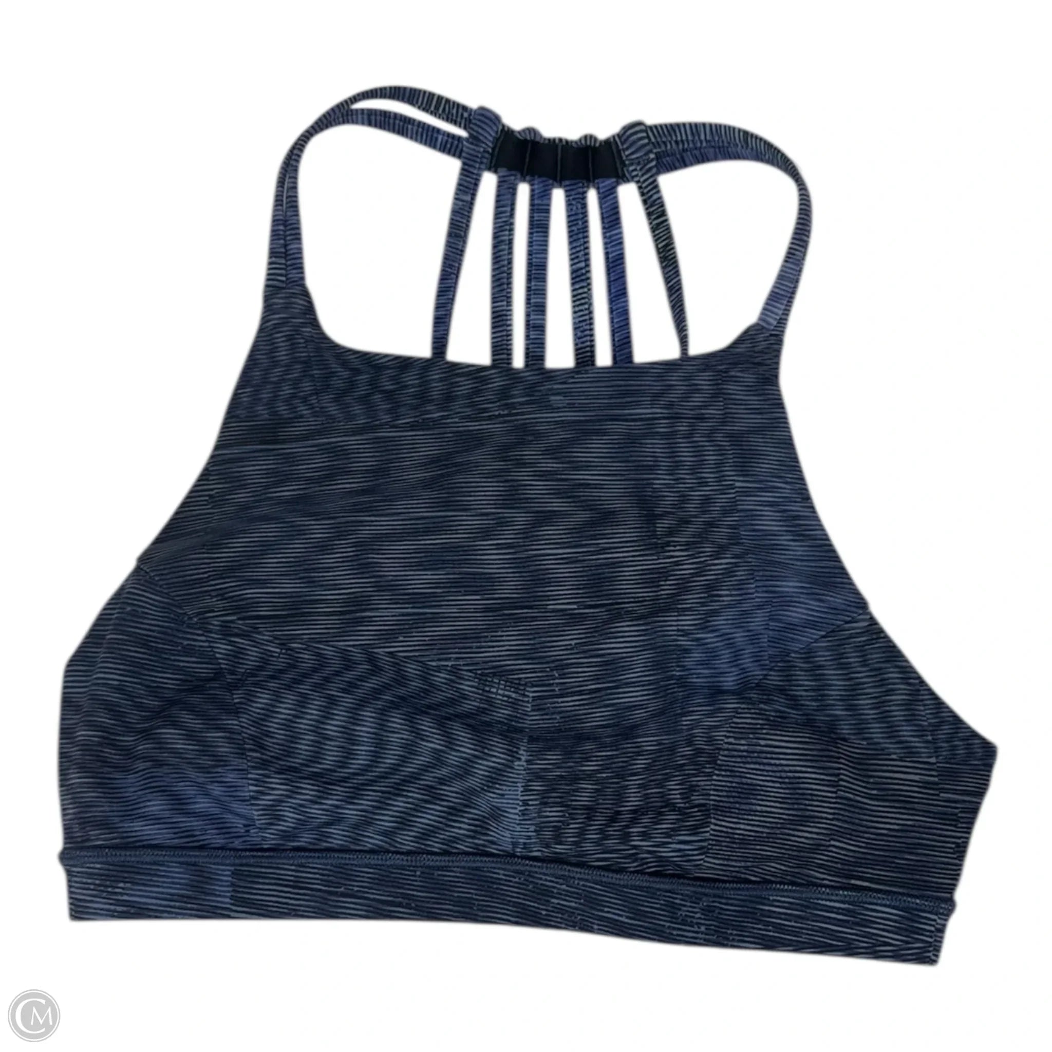 Lululemon Blue Athletic Sports Bra Size 6 - High Support Workout Top for Running, Yoga & Gym