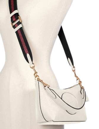 Coach Dempsey Signature Patch Shoulder Bag for Women | Genuine Leather Crossbody Purse | Perfect for Work, Travel & Everyday Use