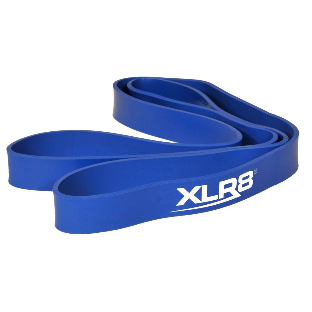 XLR8 Blue Mini Resistance Bands for Speed & Agility Training - Portable Exercise Bands for Home Gym, Workouts, and Sports Performance Enhancement