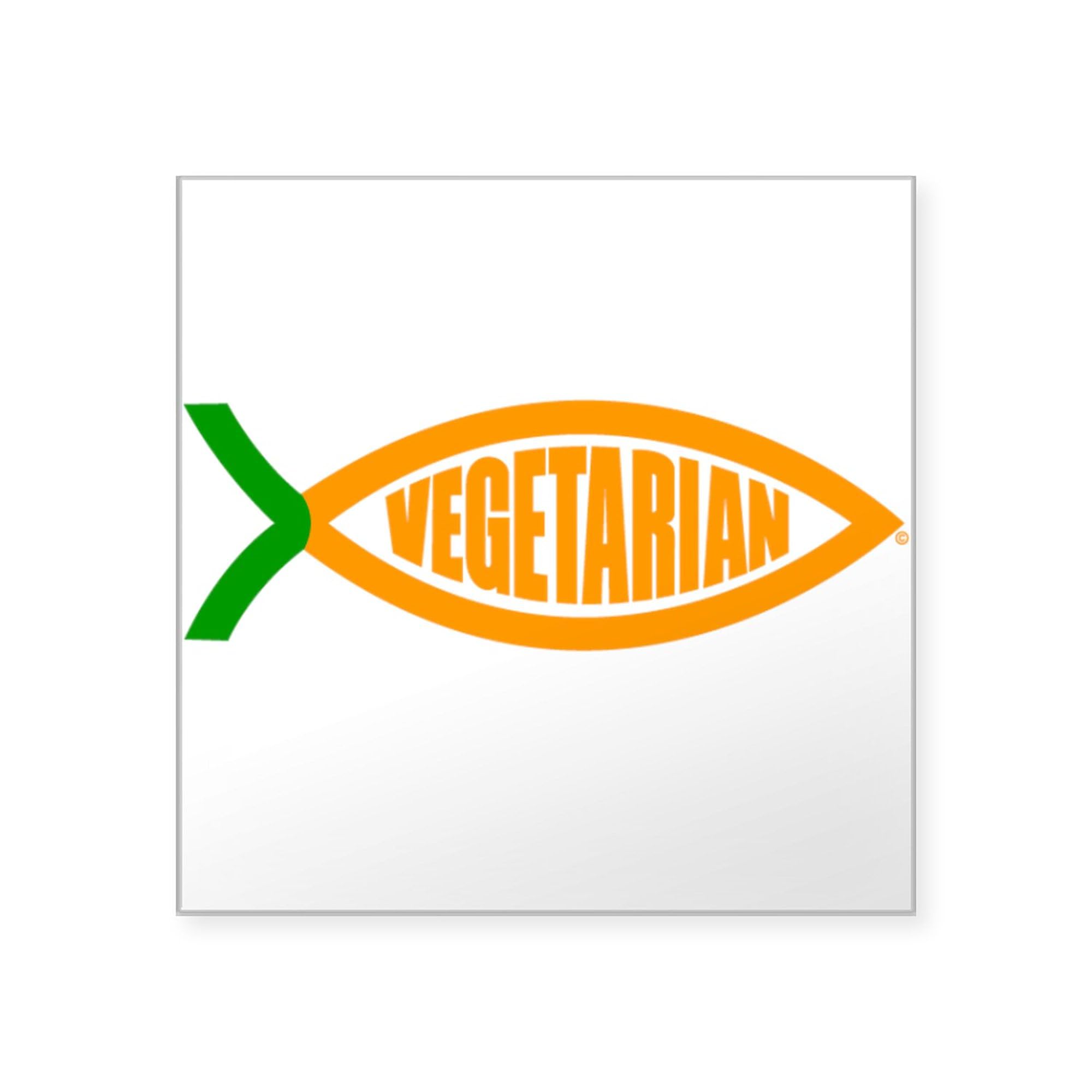 Vegetarian Carrot Oval Sticker - Funny Bumper Decal for Cars, Laptops & Water Bottles | Eco-Friendly Vinyl Decoration for Vegetarians & Vegan Lovers