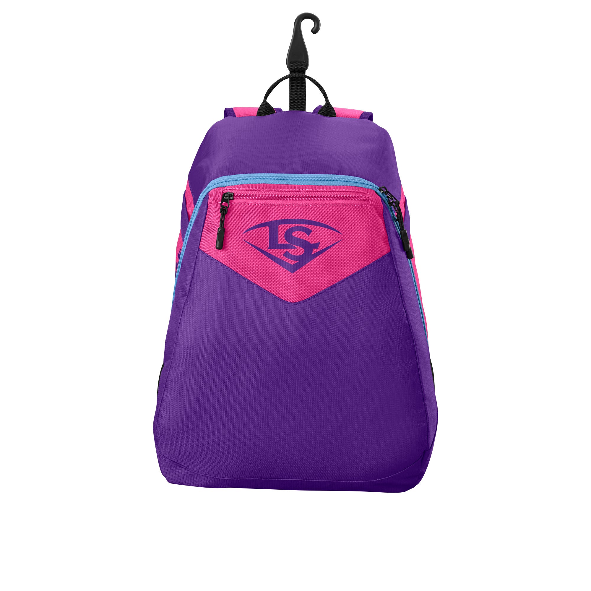 Louisville Slugger Genuine V2 Youth Baseball Backpack - Lightweight Durable Stick Pack for Kids & Teens - Perfect for School, Sports Practice & Travel