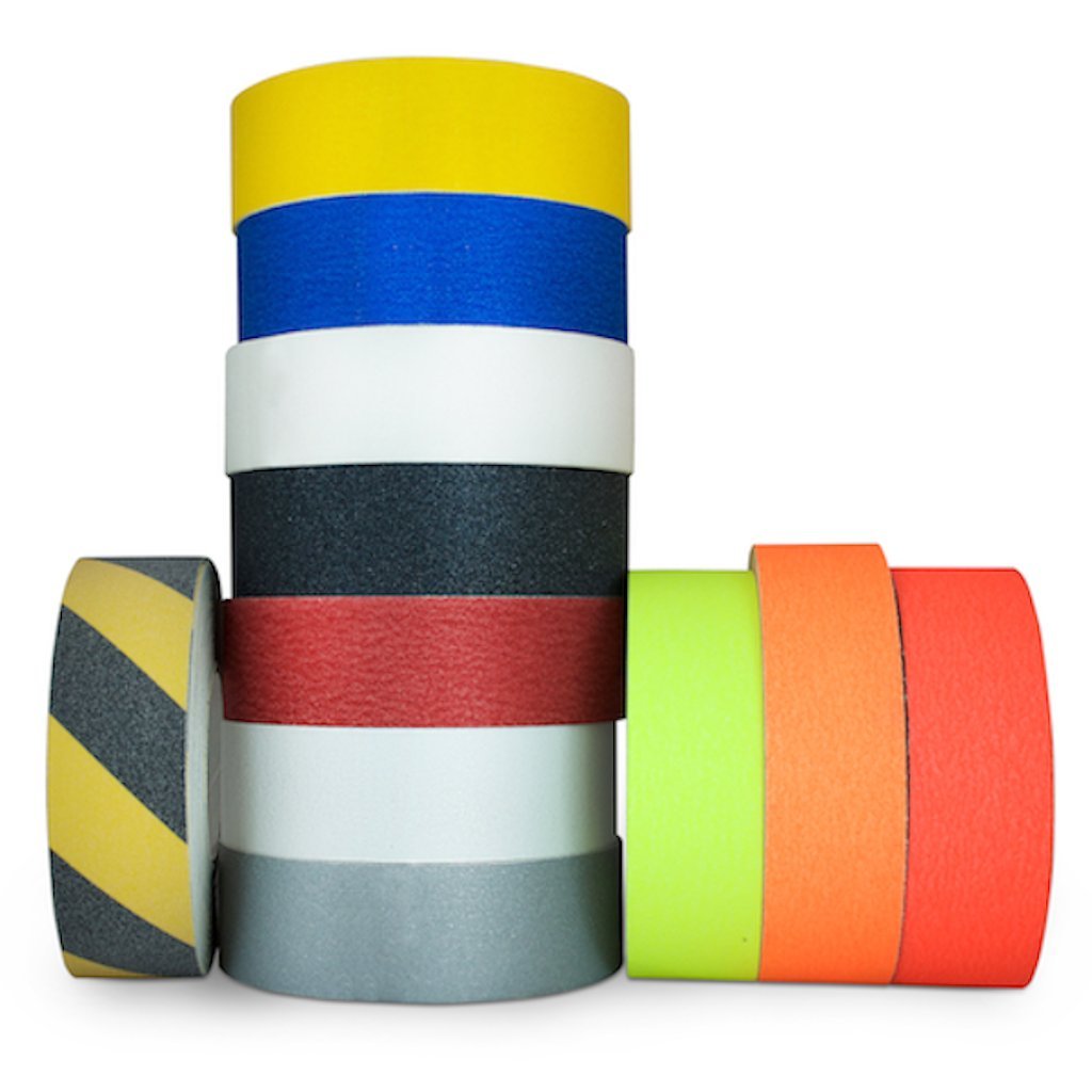 GGR Supplies T.R.U. NST-20C Yellow Non-Skid Tape - 12